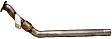 750-587 Front-Pipe Aluminized Steel Exhaust Pipe, Direct-Fit Exhaust Series