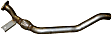 750-589 Front-Pipe Aluminized Steel Exhaust Pipe, Direct-Fit Exhaust Series