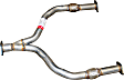 850-071 Front-Pipe Aluminized Steel Exhaust Pipe, Direct-Fit Exhaust Series