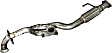 860-669 Front-Pipe Aluminized Steel Exhaust Pipe, Direct-Fit Exhaust Series