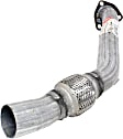 1998 Audi A4 Quattro - Down Pipe, 2 in., Natural, Aluminum and Steel, Sold Individually, Direct-Fit Exhaust Series