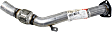 1998 Audi A4 Quattro - Down Pipe, 2 in., Natural, Aluminum and Steel, Sold Individually, Direct-Fit Exhaust Series