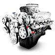 BP302CTCK FORD SB COMPATIBLE 302 C.I. ENGINE - 361 HP - DELUXE DRESSED WITH POLISHED PULLEY KIT - HOLLEY CARBURETED