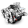 BP302RCTFK FORD SB COMPATIBLE 302 C.I. ENGINE - 361 HP - DELUXE DRESSED WITH POLISHED PULLEY KIT - REAR SUMP - HOLLEY SNIPER FUEL INJECTED