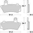 07BB40SA Front Brake Pad Set