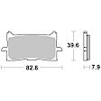 07HO62LA Front Brake Pad Set