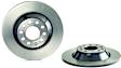 2010 Audi S6 - Rear, Driver or Passenger Side Brake Disc, Coated, Plain Surface, Solid, 5 Lugs, 302 mm, With 302 (mm) x 12 (mm) Brakes, 5.2L 10Cyl, PRIME UV Coated Series