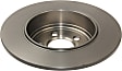 08.A403.11 Rear, Driver or Passenger Side Brake Disc, Plain Surface, Solid, 5 Lugs, 320 mm, Premium UV Coated Series