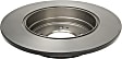 08.A708.11 Rear, Driver or Passenger Side Brake Disc, Coated, Plain Surface, Solid, 5 Lugs, 284 mm, PRIME UV Coated Series