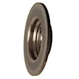 2015 Mercedes Benz ML350 - Rear, Driver or Passenger Side Brake Disc, Coated, Plain Surface, Solid, 5 Lugs, 325 mm, without Sport Package, 3.5L 6Cyl, PRIME UV Coated Series