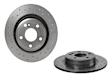 08.B348.4X Rear, Driver or Passenger Side Brake Disc, Cross-Drilled, Solid, 5 Lugs, 295 mm,, Xtra Series
