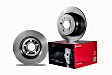 2015 Lexus ES350 - Rear, Driver or Passenger Side Brake Disc, Coated, Plain Surface, Solid, 5 Lugs, 281 mm, 3.5L 6Cyl, PRIME UV Coated Series