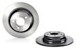 08.B844.11 Rear Brake Disc, Plain Surface, Solid, 5 Lugs, 300 mm, 5.0L, 8Cyl, Premium UV Coated Series