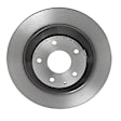 08.C425.11 Brembo Rear Brake Disc, 2-Wheel Set, Plain Surface, Solid, 5 Lugs, 303 mm Disc Diameter, Premium UV Coated Series