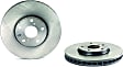 1993 Lexus GS300 - Front, Driver or Passenger Side Brake Disc, Coated, Plain Surface, Vented, 5 Lugs, 296 mm, PRIME Series