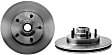 09.8189.80 Front, Driver or Passenger Side Brake Disc, UV Coated, Plain Surface, Vented, 5 Lugs, 308 mm, RWD, PRIME Series