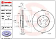 1999 Ford Taurus - Front, Driver or Passenger Side Brake Disc, Coated, Plain Surface, Vented, 5 Lugs, 294 mm, Optional, 3.4L 8Cyl, PRIME Series