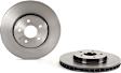 09.8665.11 Front, Driver or Passenger Side Brake Disc, Coated, Plain Surface, Vented, 5 Lugs, 300 mm, PRIME Series
