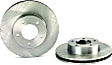 09.8955.10 Front, Driver or Passenger Side Brake Disc, UV Coated, Plain Surface, Vented, 5 Lugs, 291 mm, PRIME Series