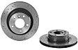 09.9793.1X Rear, Driver or Passenger Side Brake Disc, Cross-Drilled, Vented, 5 Lugs, 300 mm,, Xtra Series
