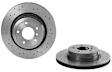 09.A270.1X Rear, Driver or Passenger Side Brake Disc, Cross-Drilled, Vented, 5 Lugs, 336 mm, Xtra Series