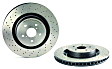 2008 Lexus IS F - Front, Driver or Passenger Side Brake Disc, Coated, Cross-Drilled, Vented, 5 Lugs, 360 mm, 5.0L 8Cyl, PRIME Series