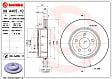 2007 Dodge Charger - Rear, Driver or Passenger Side Brake Disc, Coated, Plain Surface, Vented, 5 Lugs, 320 mm, with Performance Package, PRIME Series