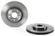 09.A407.11 Front Brake Disc, Plain Surface, Vented, 5 Lugs, 300 mm, Premium UV Coated Series