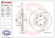 09.A452.10 Position Brake Disc, Plain Surface, Vented, 6 Lugs, 300 mm, Premium UV Coated Series