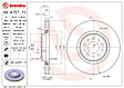2004 Volvo XC70 - Front, Driver or Passenger Side Brake Disc, Coated, Plain Surface, Vented, 5 Lugs, 320 mm, With 320 (mm) Diameter Rotor; With 17 (in) Wheels, 2.5L 5Cyl, PRIME Series