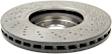09.A828.11 Front Brake Disc, Cross-Drilled, Vented, 5 Lugs, 330 mm,, Premium UV Coated Series