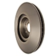 2014 Subaru Forester - Front, Driver or Passenger Side Brake Disc, Coated, Plain Surface, Vented, 5 Lugs, 293 mm, With 16in Rotors, PRIME Series