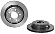 09.B338.11 Rear Brake Disc, Coated, Plain Surface, Vented, 5 Lugs, 300 mm, 2.0L, 4Cyl, PRIME Series