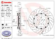 2019 Nissan GT-R - Front, Driver or Passenger Side Brake Disc, Coated, Cross-Drilled, Vented, 5 Lugs, 390 mm, PRIME UV Coated Series