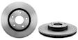 2003 Nissan 350Z - Front Brake Disc, Plain Surface, Vented, 5 Lugs, 295.5 mm, Without Brembo Brakes, 3.5L 6Cyl, Premium UV Coated Series