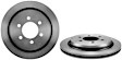 09.B619.10 Rear, Driver or Passenger Side Brake Disc, UV Coated, Plain Surface, Vented, 6 Lugs, 342 mm, PRIME Series