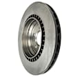 09.B842.11 Rear, Driver or Passenger Side Brake Disc, Coated, Plain Surface, Vented, 5 Lugs, 330 mm, 5.5L, 12Cyl, PRIME Series