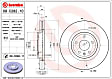 2013 Ford Police Interceptor Utility - Front Brake Disc, Plain Surface, Vented, 5 Lugs, 325 mm, Standard Duty; Without Hub, 3.7L 6Cyl, Premium UV Coated Series
