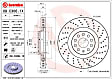 09.C306.1X Front Brake Disc, Cross-Drilled, Vented, 9 Lugs, 340 mm, Xtra Series