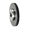 09.C405.13 Front, Driver Side Brake Disc, Coated, Plain Surface, Vented, 5 Lugs, 348 mm, PRIME Composite Series