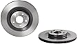 2019 Volvo XC90 - Rear, Driver or Passenger Side Brake Disc, UV Coated, Plain Surface, Vented, 5 Lugs, 320 mm, With 320 (mm) Diameter Rotor, 2.0L 4Cyl, PRIME Series