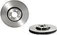 2011 Volvo XC90 - Front, Driver or Passenger Side Brake Disc, Coated, Plain Surface, Vented, 5 Lugs, 328 mm, With 328 (mm) Diameter Rotor, 3.2L 6Cyl, PRIME Series