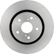 09.D979.11 Front, Driver or Passenger Side Brake Disc, Coated, Plain Surface, Vented, 5 Lugs, 305 mm, PRIME Series
