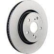 09.D979.11 Front, Driver or Passenger Side Brake Disc, Coated, Plain Surface, Vented, 5 Lugs, 305 mm, PRIME Series
