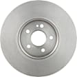 09.D985.11 Front, Driver or Passenger Side Brake Disc, Coated, Plain Surface, Vented, 5 Lugs, 318 mm, 2.0L, 4Cyl, PRIME Series