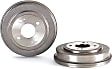 1992 Honda Civic - Rear Brake Drum, 200 mm, 1.6L 4Cyl, Japan Built