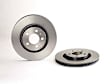 1J0615301P Front, Driver or Passenger Side Brake Disc, Plain Surface, 5 Lugs, 280 mm