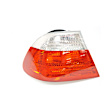 63218383825 Driver Side, Outer Halogen Tail Light, Without bulb(s), Clear Lens, OE Replacement Series