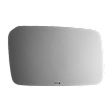 2506 Driver Side Mirror Glass, Non-Heated, No Blind Spot Feature No Auto-Dim, Backing Plate Not Included