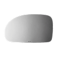 2720 Driver Side Mirror Glass, Non-Heated, No Blind Spot Feature No Auto-Dim